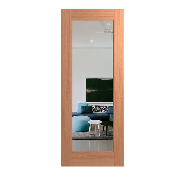 Hume Entry Door Full Lite Joinery JST1 SPM BAL12.5 Double Glazed Clear