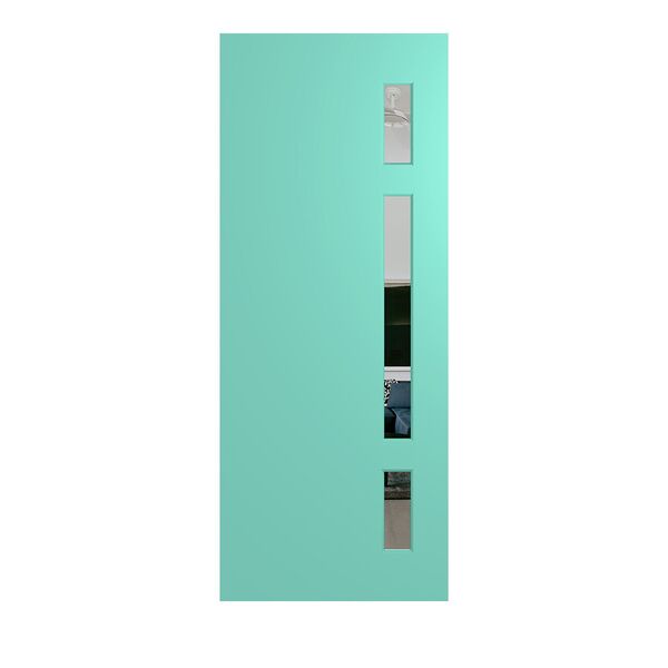 Hume Entry Door Newington XN2 Duracote BAL12.5 Translucent