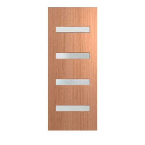 Hume Entry Door Newington XN5 SPM Veneer BAL12.5 Translucent