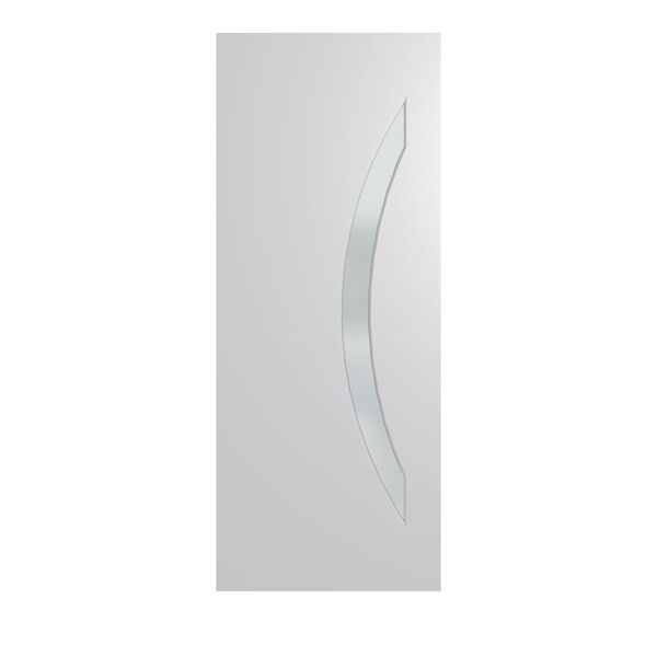 Hume Entry Door Newington XN6 Duracote BAL12.5 Translucent