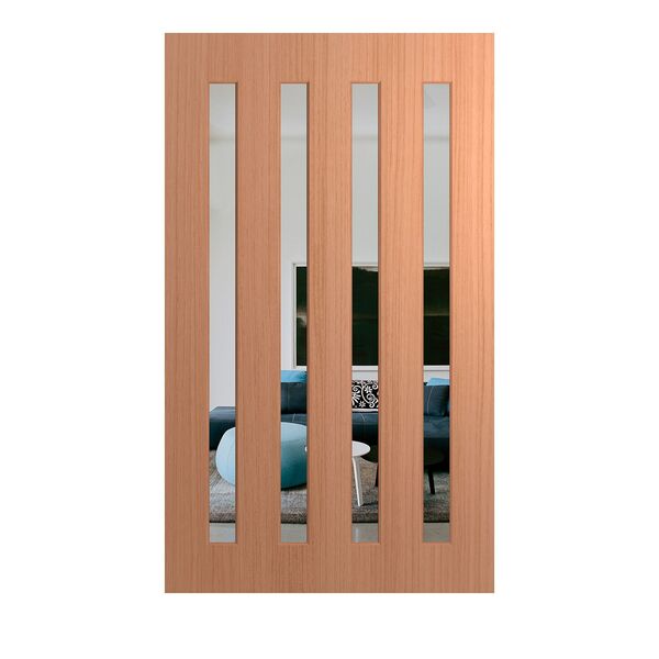 Hume Entry Door Nexus NEX40 SPM Veneer Clear