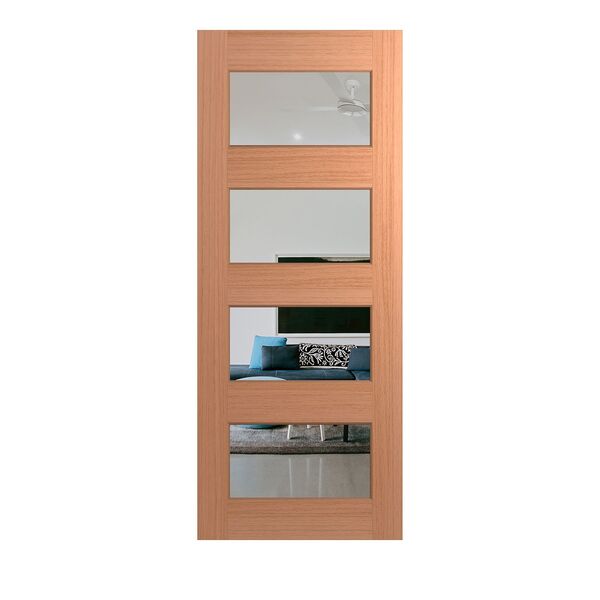 Hume Entry Door Savoy XS24 SPM Veneer BAL12.5 Low E with Fittings