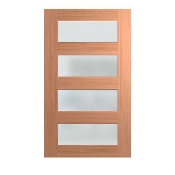 Hume Entry Door Savoy XS24 SPM Veneer BAL12.5 Translucent with Fittings