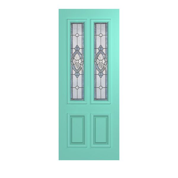 Hume Entry Door Vaucluse Premier XVP12 Duracote BAL12.5 Tripled Glaze Bevelled Jewel