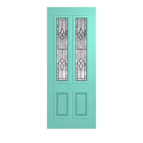 Hume Entry Door Vaucluse Premier XVP12 Duracote BAL12.5 Tripled Glaze Tear Drop